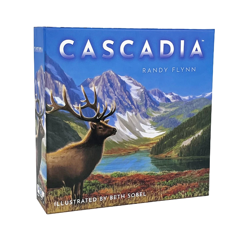 Board Game Catan - Cascadia Board Game LANDMARKS English Chessboard