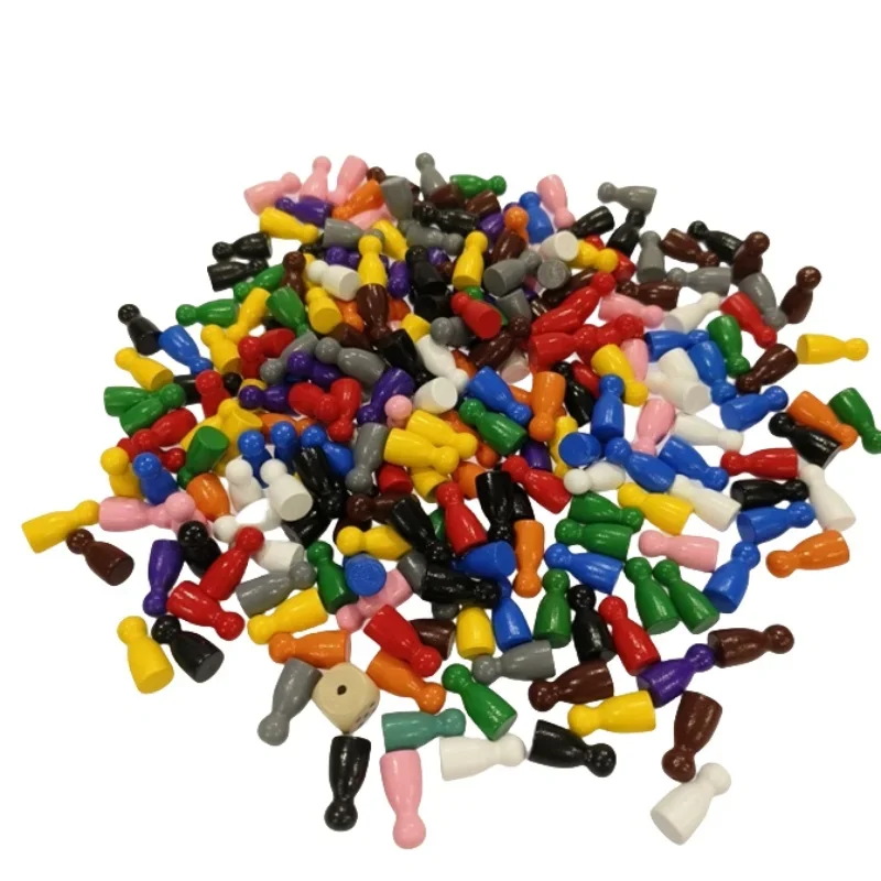 100 Pcs Colorful Wooden Chess  - Board Game Catan review and price