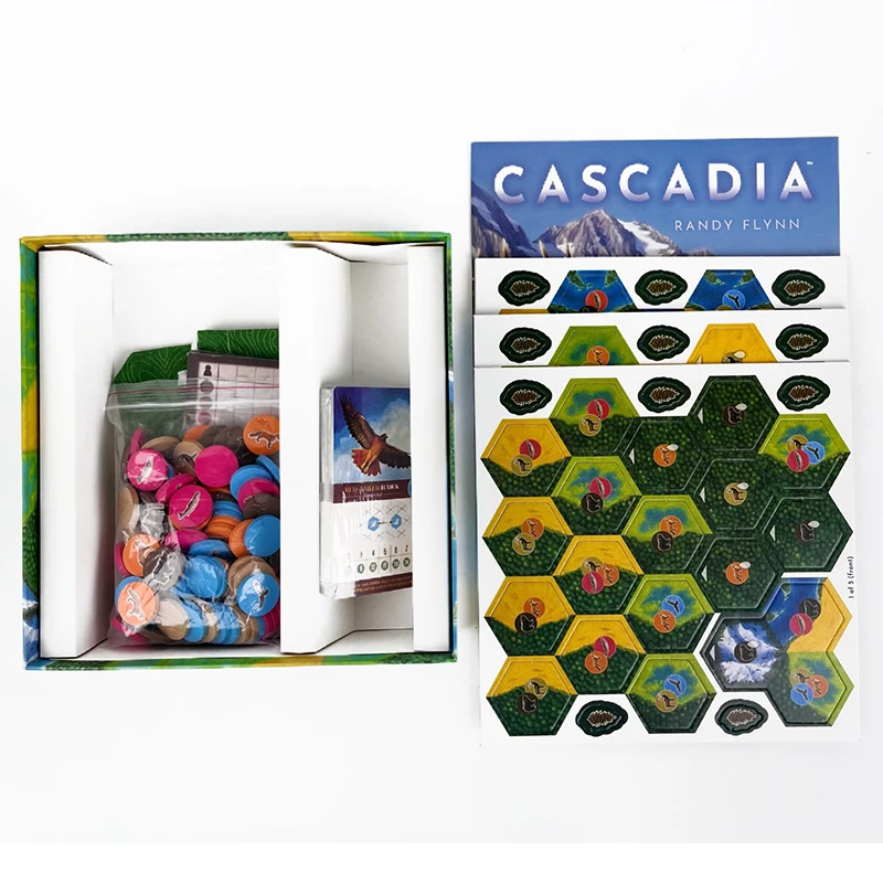 Cascadia Board Game LANDMARKS  - Board Game Catan review and price